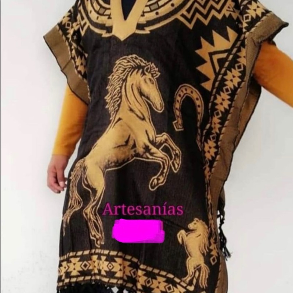 Authentic Mexican Poncho